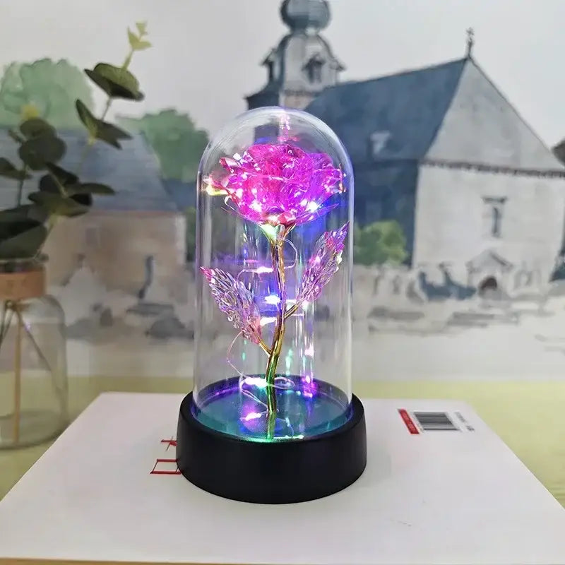 DecorBites™ LED Eternal Rose Light for Valentine's Day and Weddings