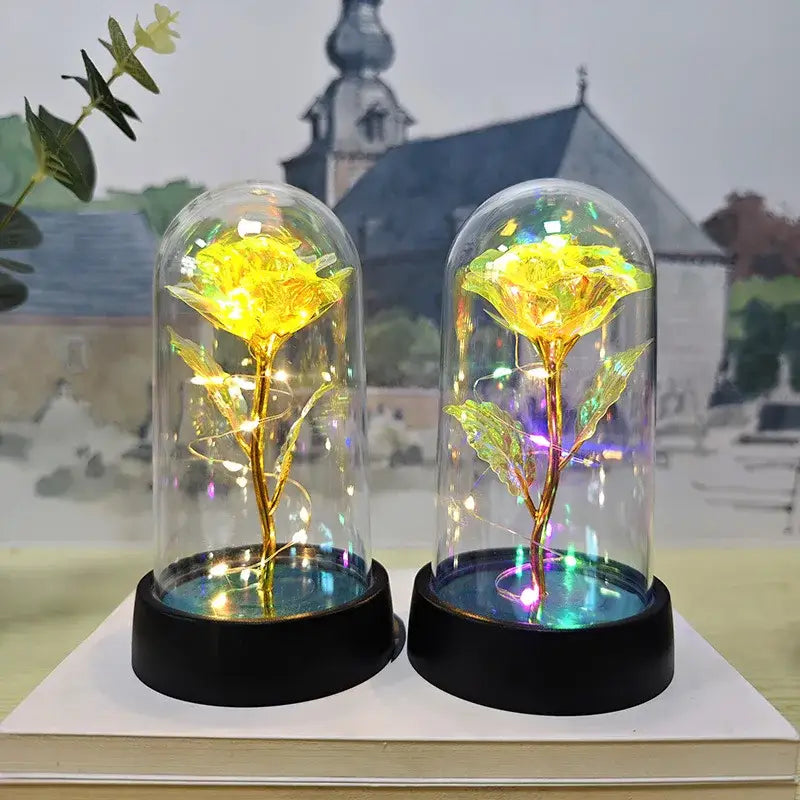 DecorBites™ LED Eternal Rose Light for Valentine's Day and Weddings