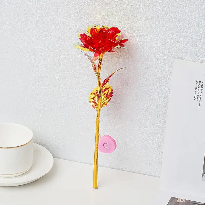 DecorBites™ LED Eternal Rose Light for Valentine's Day and Weddings