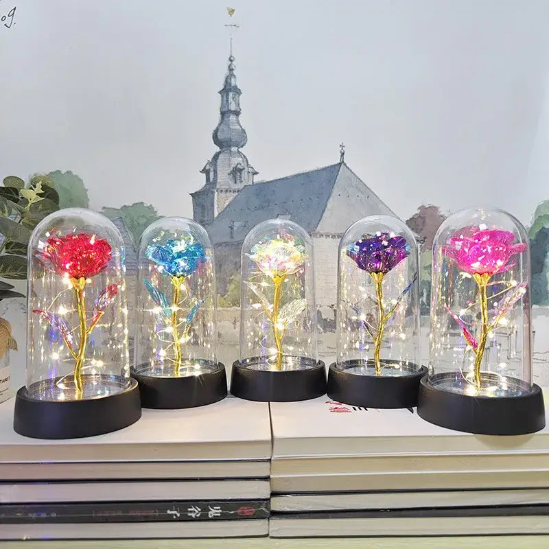DecorBites™ LED Eternal Rose Light for Valentine's Day and Weddings