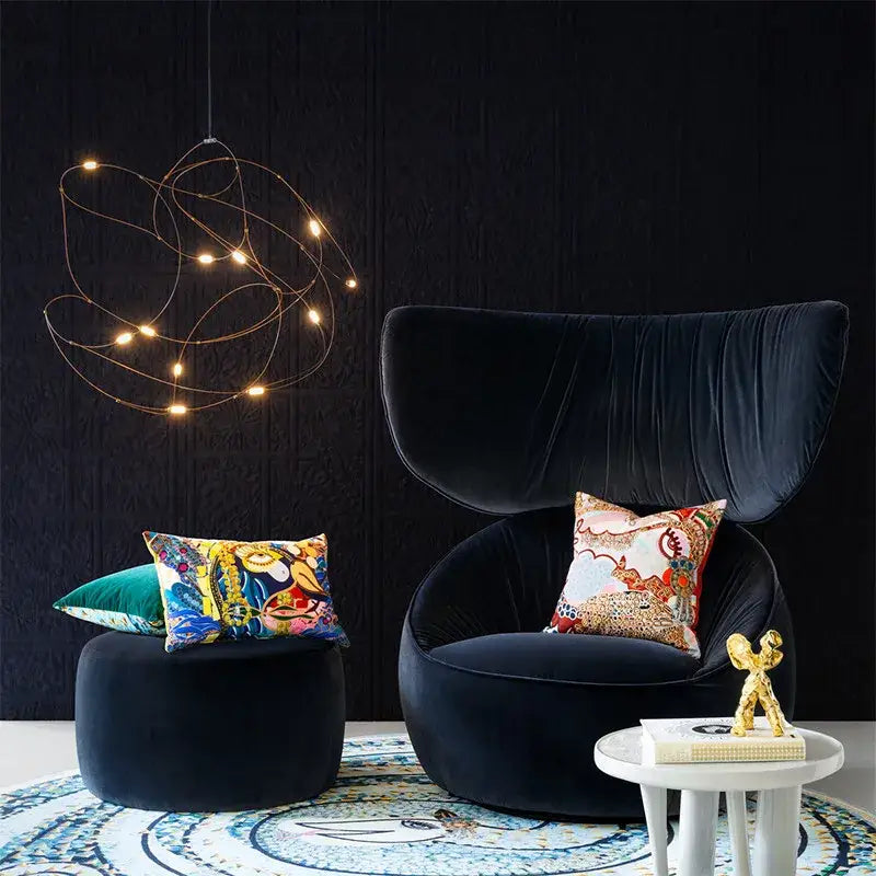DecorBites™ LED Firefly Chandelier for Hotel and Kitchen