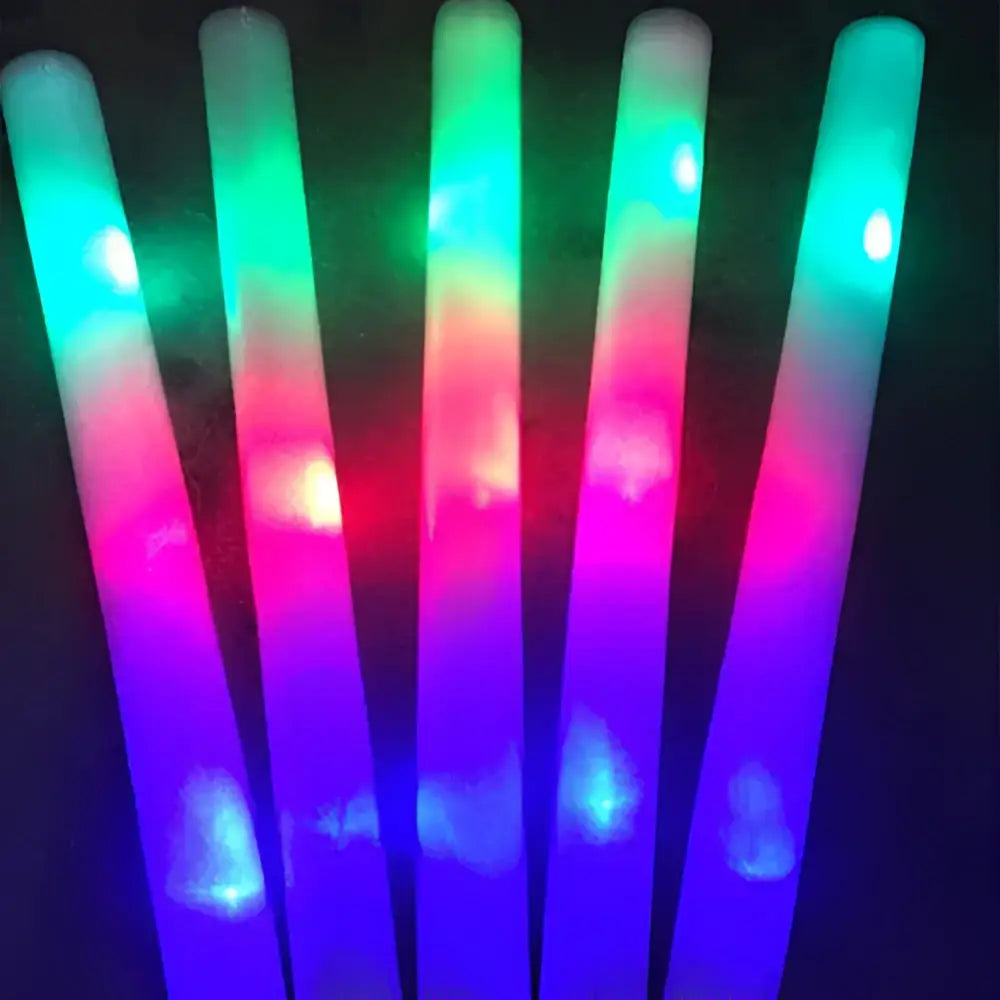 Rainbow led foam stick baton party event light