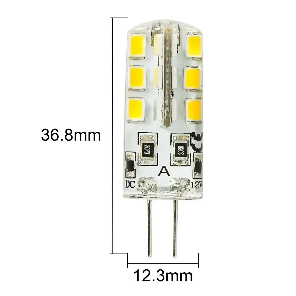 Clear glass smd bulb 10pcs lot kitchen spotlight led 12v