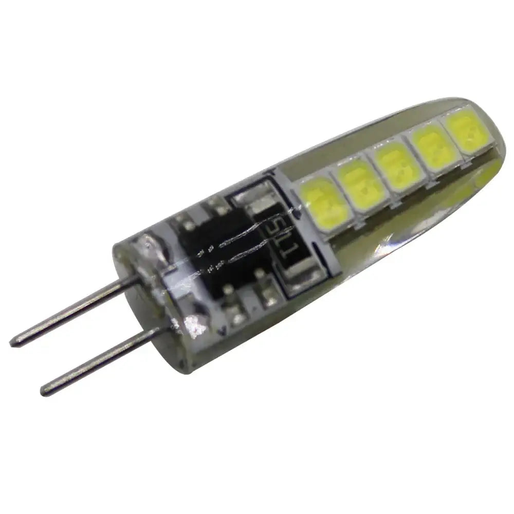 Clear glass led g4 bulb kitchen replacement light warm & cold white