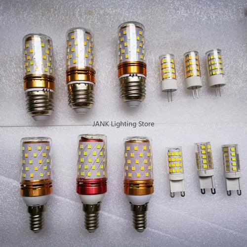 Ampoules LED 7 W en aluminium E14 85-265 V blanc chaud et froid pour salle à manger