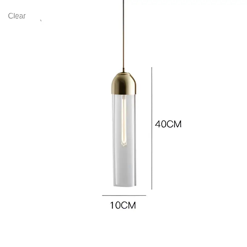 Modern multi color led glass pendant chandelier kitchen lighting