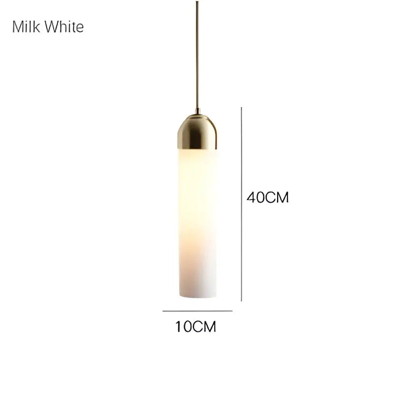Modern multi color led glass pendant chandelier kitchen lighting