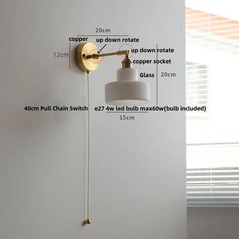 Modern gold textured glass flower wall light fixture living room
