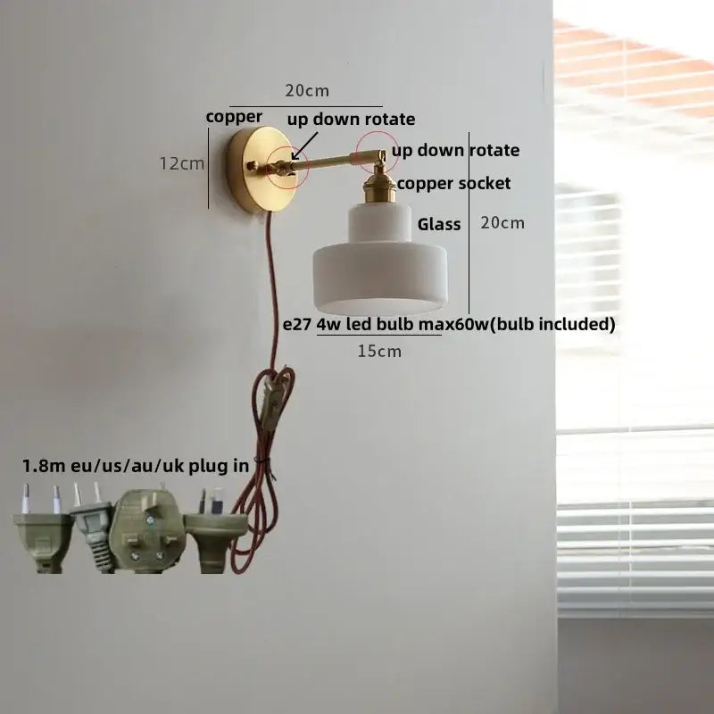Modern gold textured glass flower wall light fixture living room