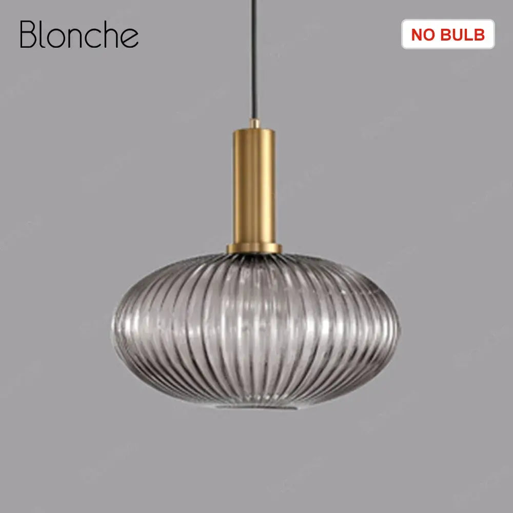 Decorbites led gold chandelier amber & green pendant lamps dining room