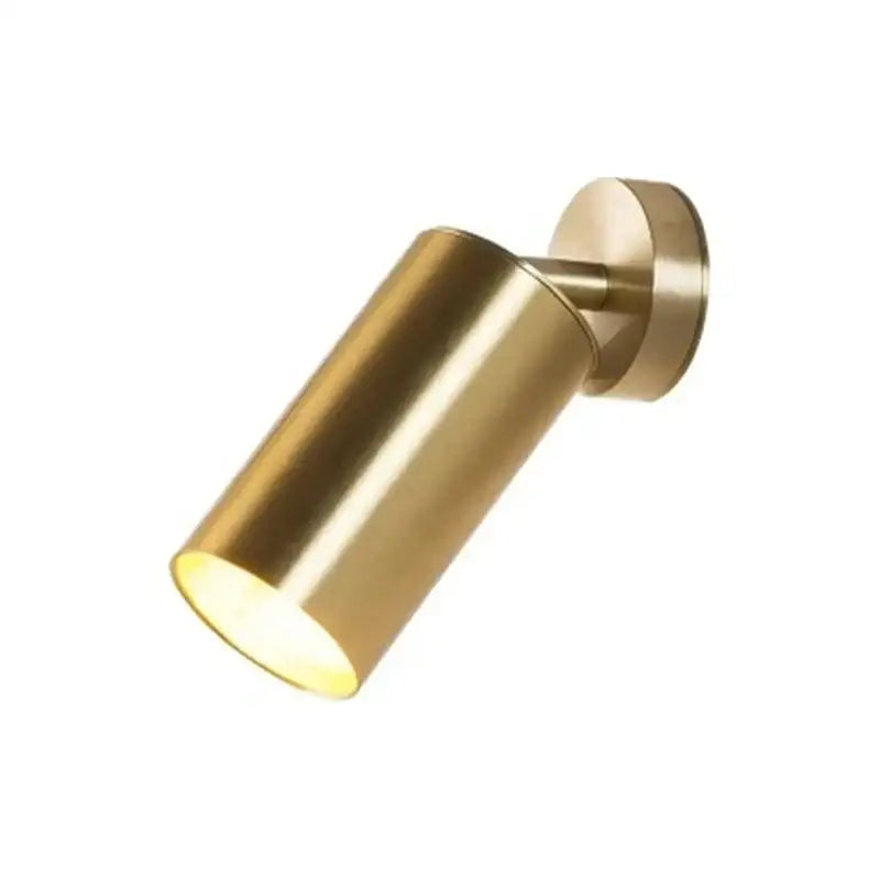 Modern brass led golden ceiling spotlight for living room