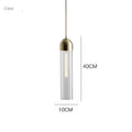 Modern dark teal led green glass pendant light kitchen lighting