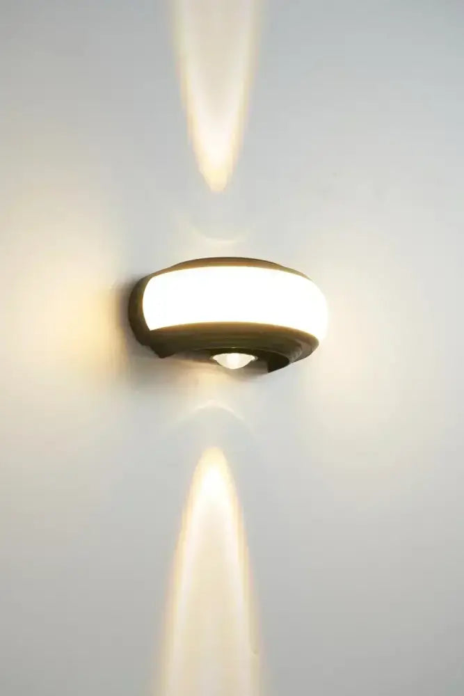Modern black led wall sconce outdoor staircase wall lamp
