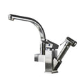 Modern stainless steel led kitchen faucet mixer with pull out spray