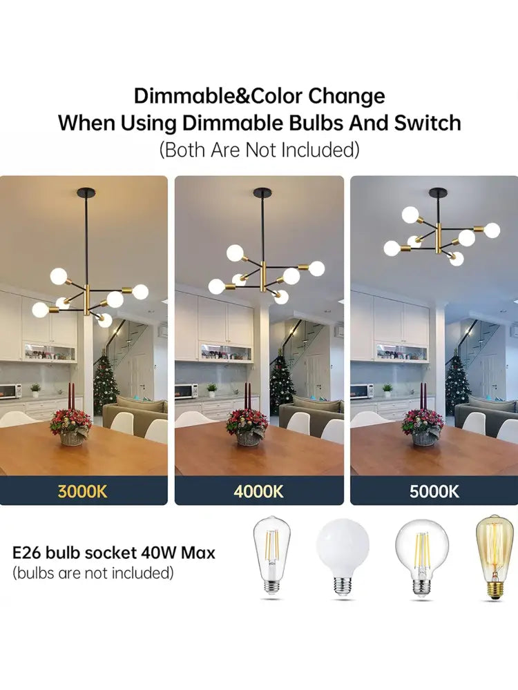 DecorBites™ LED Magic Bean Chandelier for Indoor Lighting