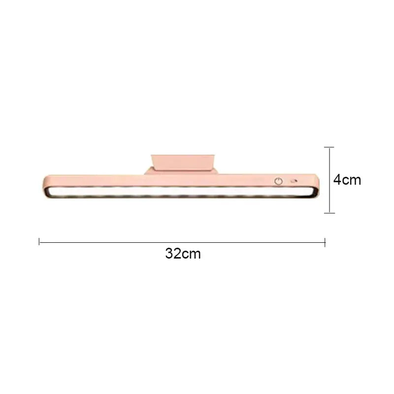 Minimalist white & black magnetic desk lamp bedroom reading light
