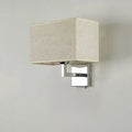 Modern beige & brown led minimalist wall lamps for bedroom