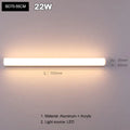 Modern warm white led mirror light wall sconces bathroom fixtures
