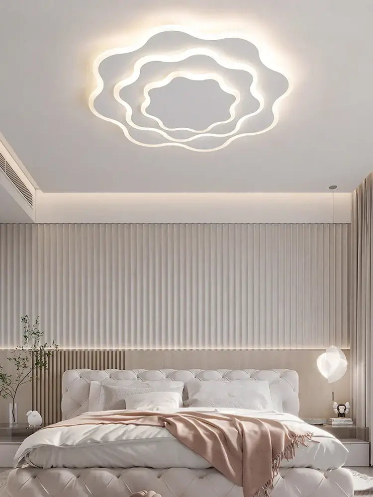 Modern white cloud led ceiling light bedroom home decor
