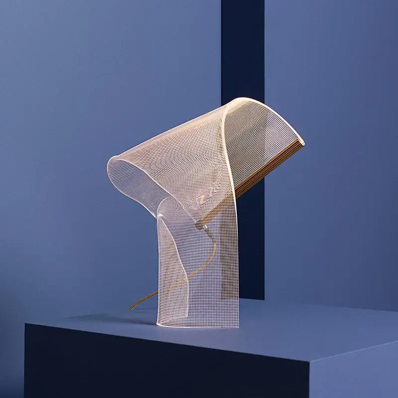 Modern gold floor lamp with white fabric diffuser living room light