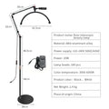 White adjustable led moon beauty floor lamp for bedroom treatments