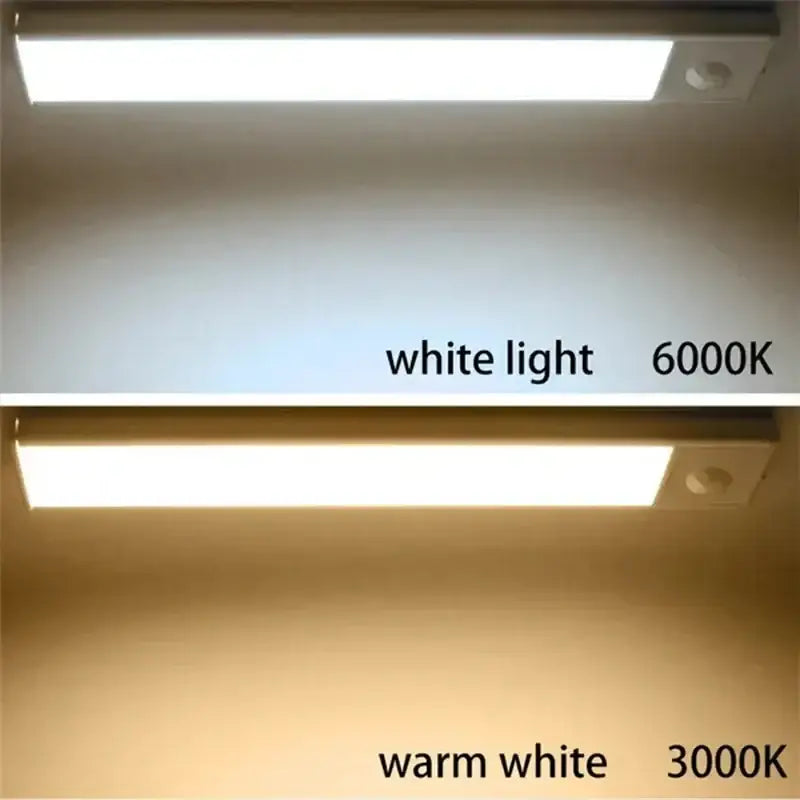 Dimmable white led motion sensor cabinet light kitchen strip light