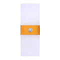 Modern gold led motion sensor wall light for hallway stairway bedroom