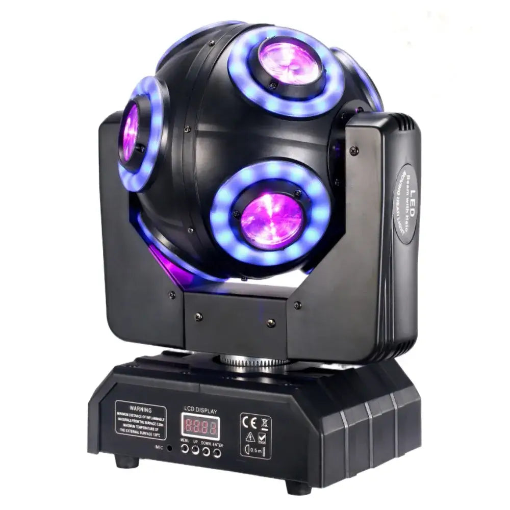 Modern black led moving head beam light stage lighting – living room