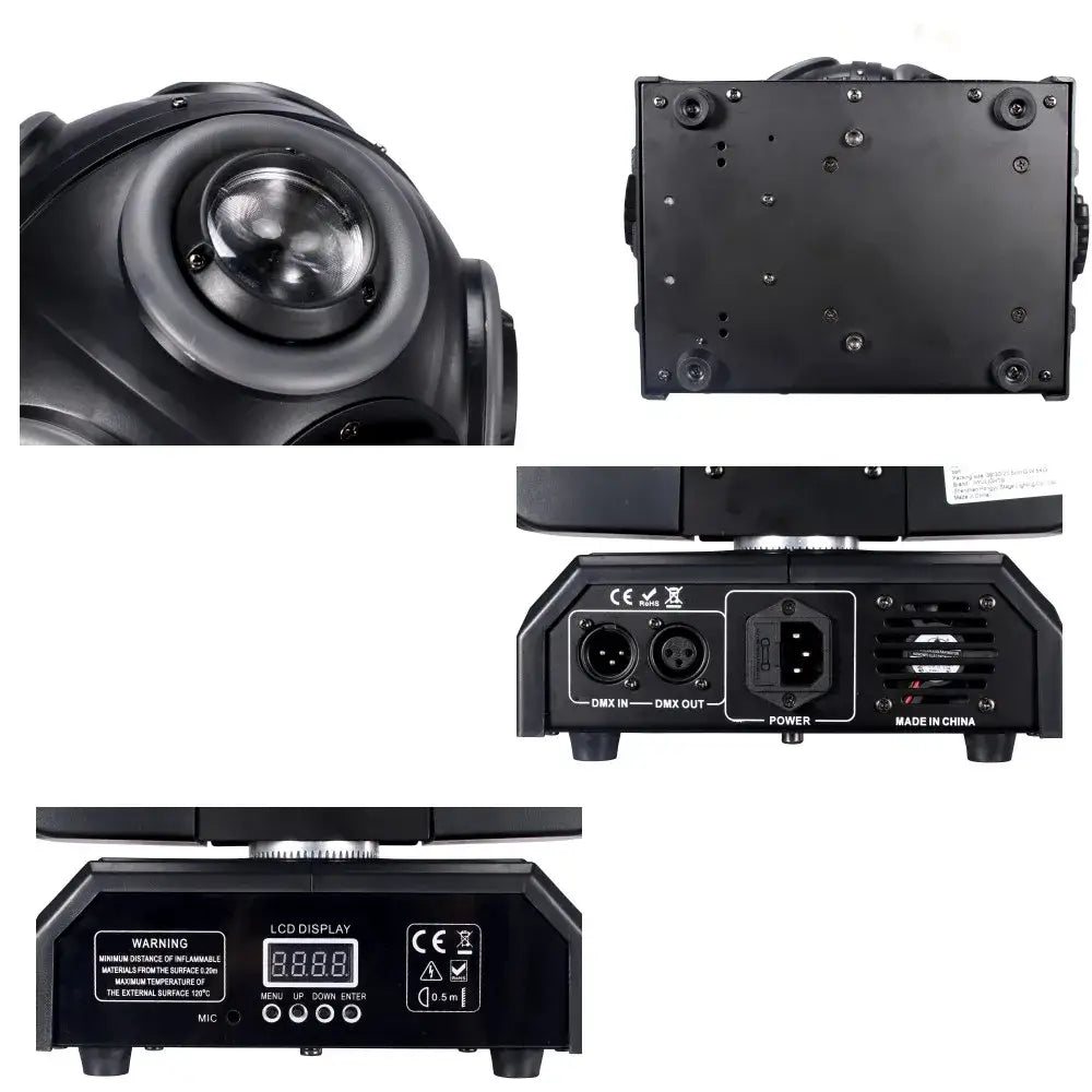 Modern black led moving head beam light stage lighting – living room