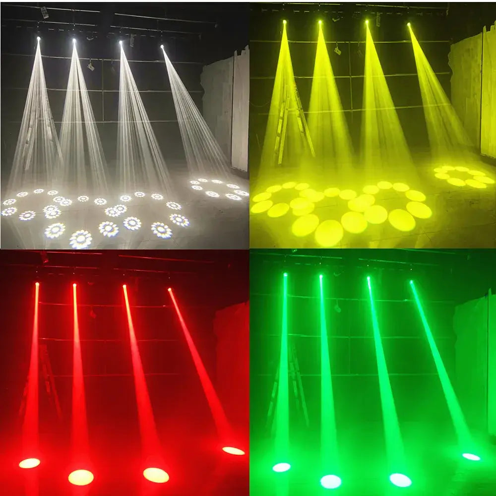 Professional black led moving head stage light for party room