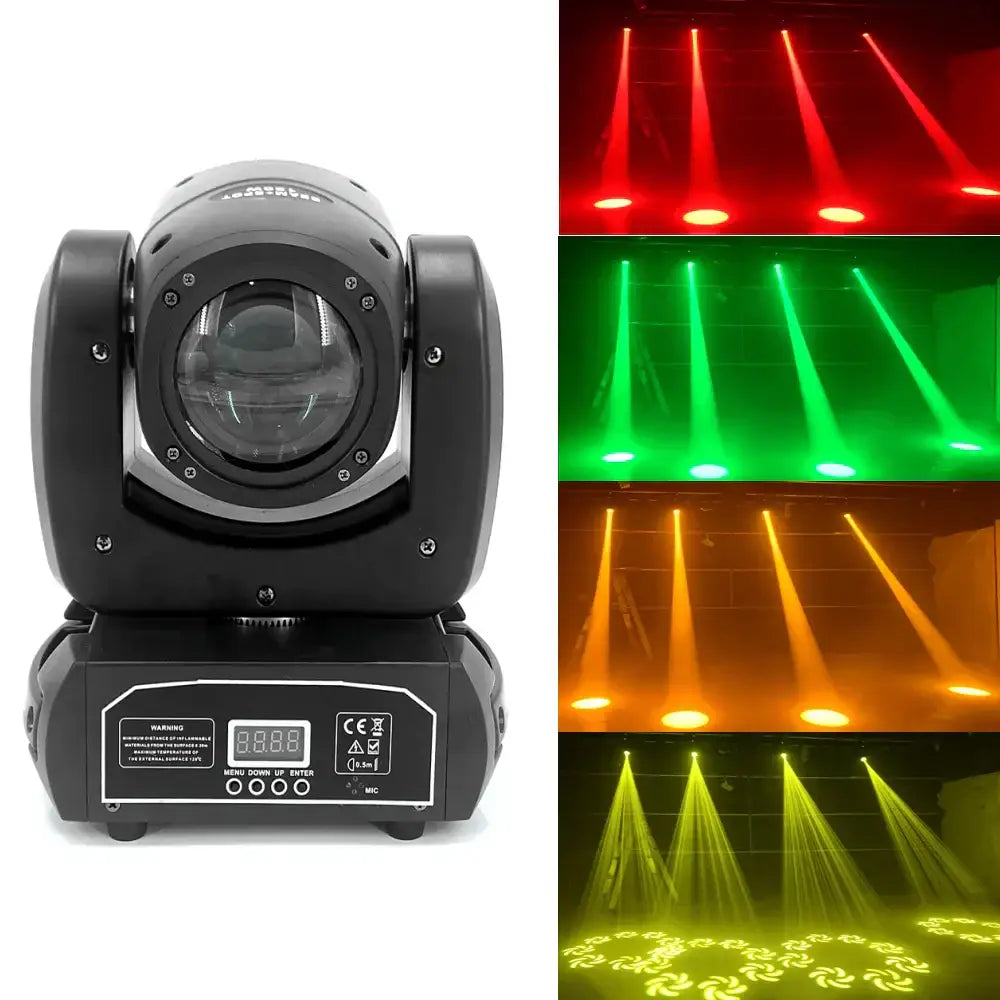 Professional black led moving head stage light for party room