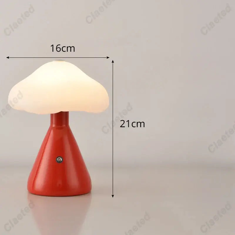 Modern multi color mushroom night light bedroom lamp