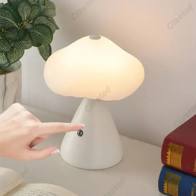 Modern multi color mushroom night light bedroom lamp