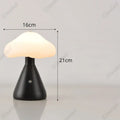 Modern multi color mushroom night light bedroom lamp
