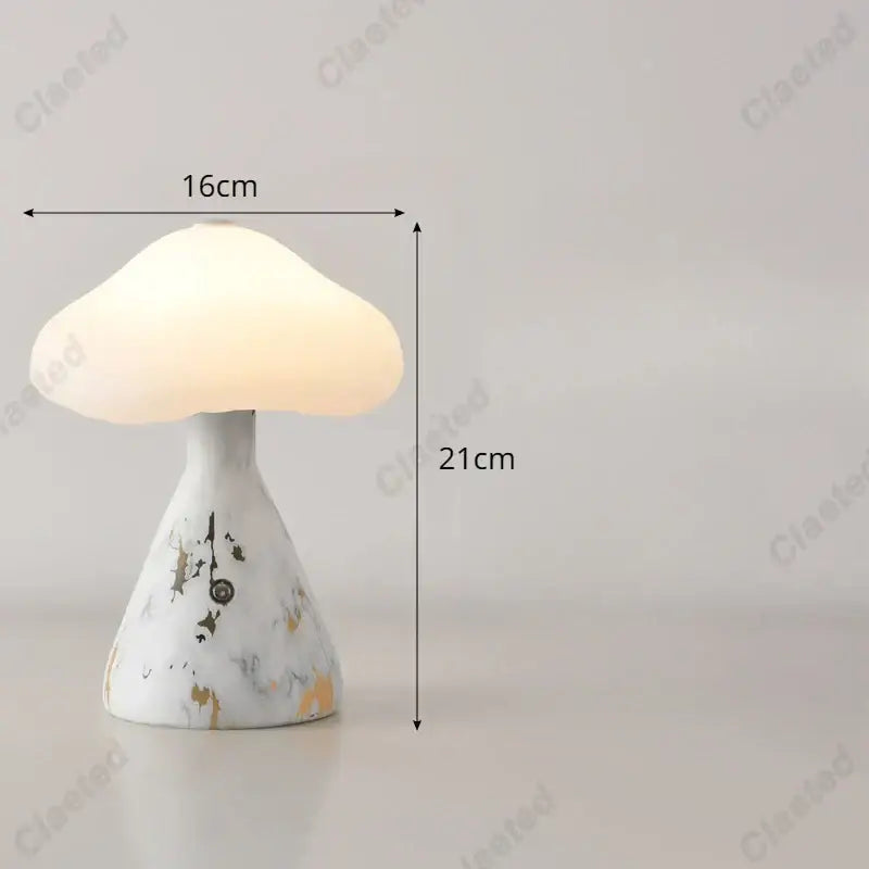 Modern multi color mushroom night light bedroom lamp
