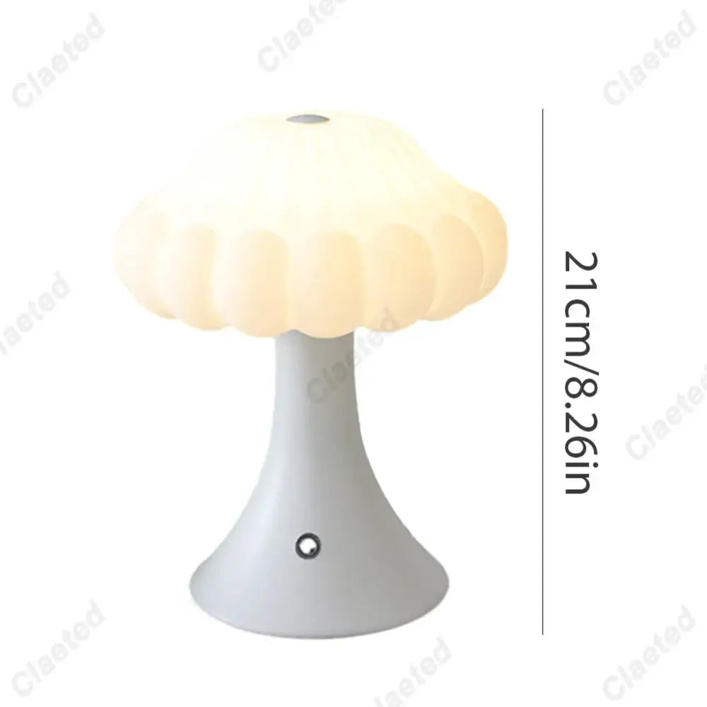 Modern multi color mushroom night light bedroom lamp