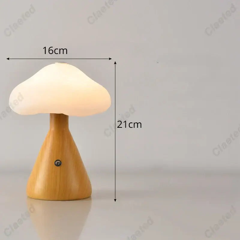 Modern multi color mushroom night light bedroom lamp