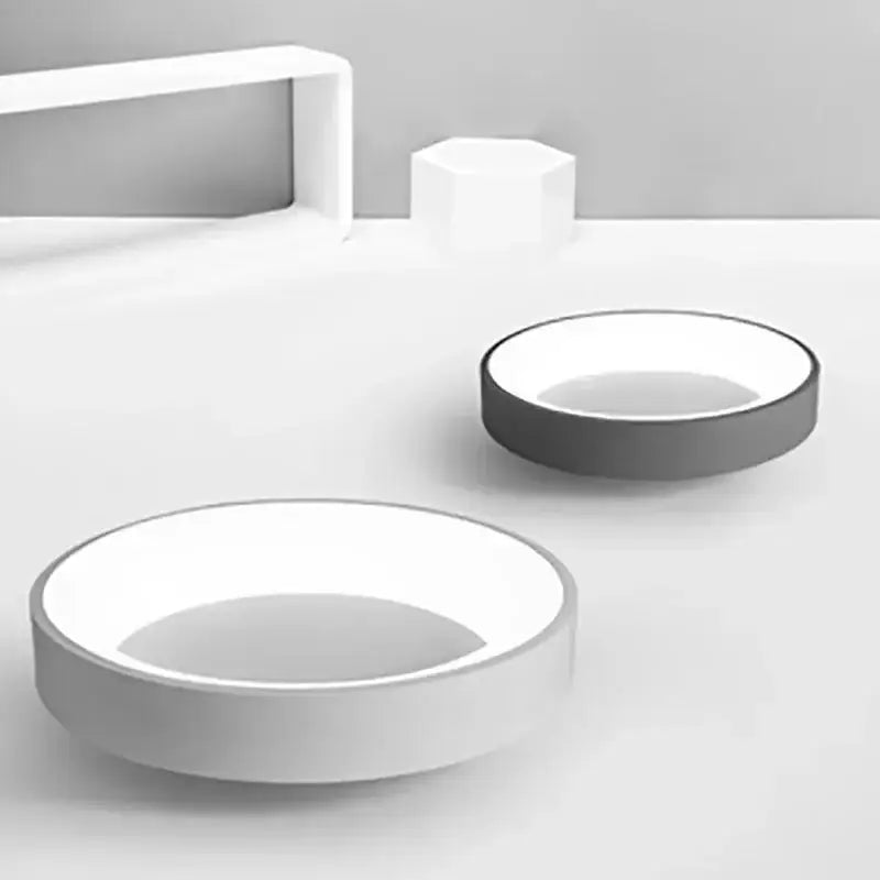 Modern white frosted glass led nordic ceiling light bedroom