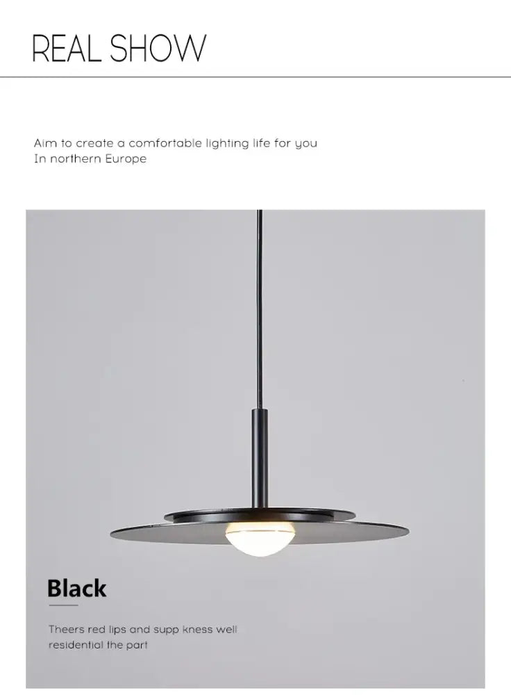 DecorBites™ LED Nordic Flying Saucer Chandelier - Modern Decor