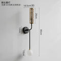 Modern gold and black led nordic wall sconce living room light