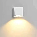 Modern minimalist white led outdoor porch wall light – yard sconce