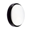 Matte black oval wall lamp waterproof garden ceiling light