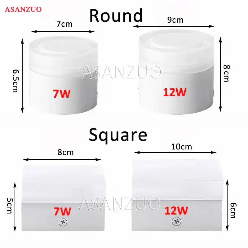 Modern white decorbites led panel ceiling light living room
