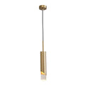 Modern black & gold led pendant lamps kitchen chandelier
