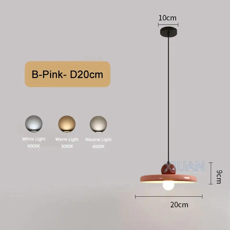 Modern ceramic led pendant lamps for dining room living room