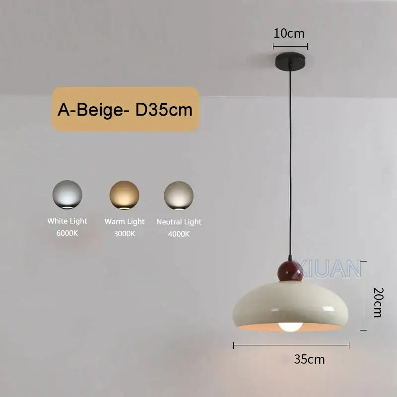 Modern ceramic led pendant lamps for dining room living room