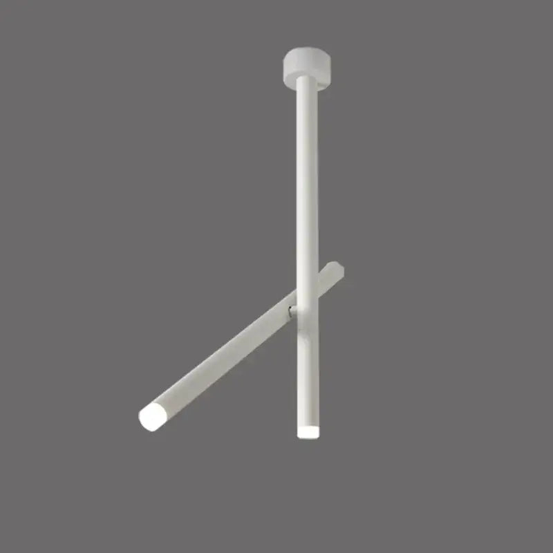 Minimalist white adjustable led pendant light for living room