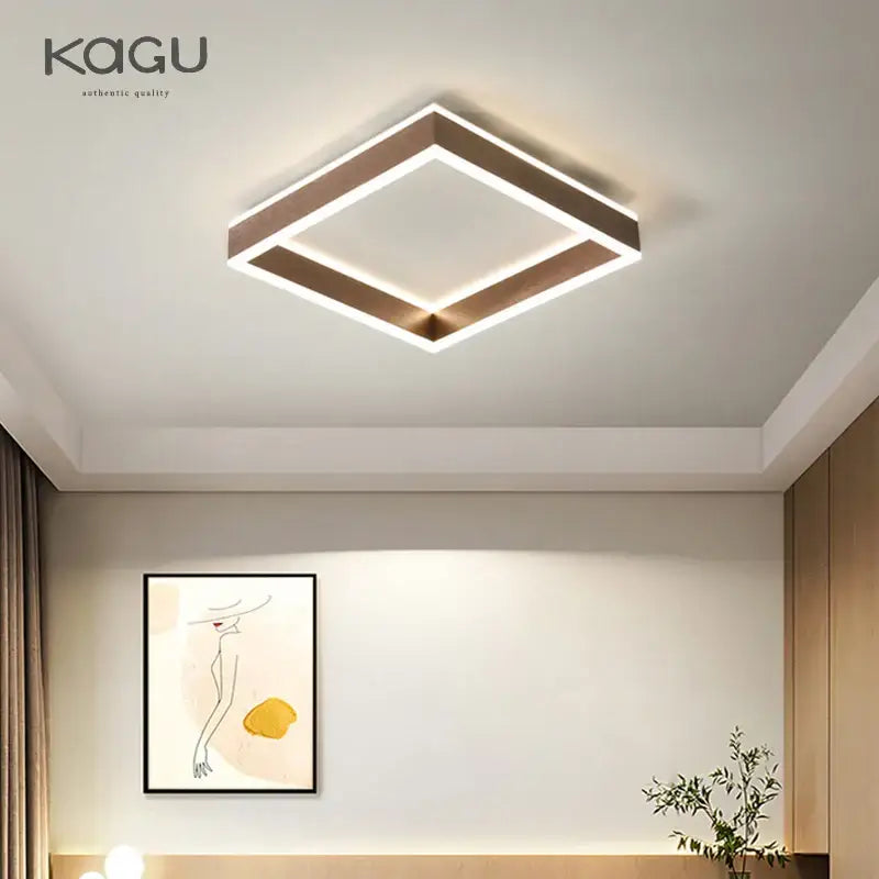Modern black & white circular led pendant light dining room