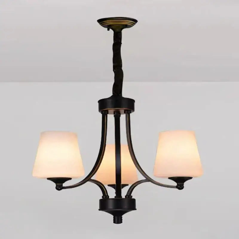 Modern gold rope led pendant light for dining room