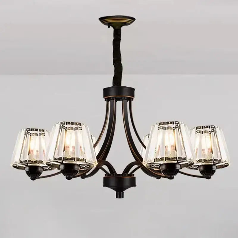 Modern gold rope led pendant light for dining room
